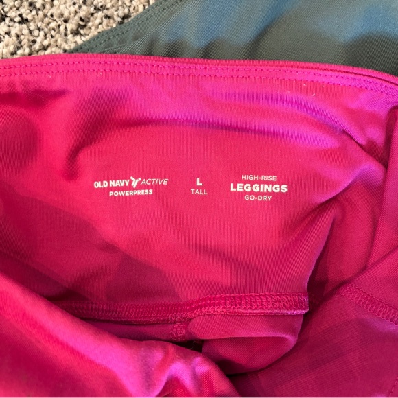 Six Old Navy Active Powerpress Leggings - Picture 7 of 7